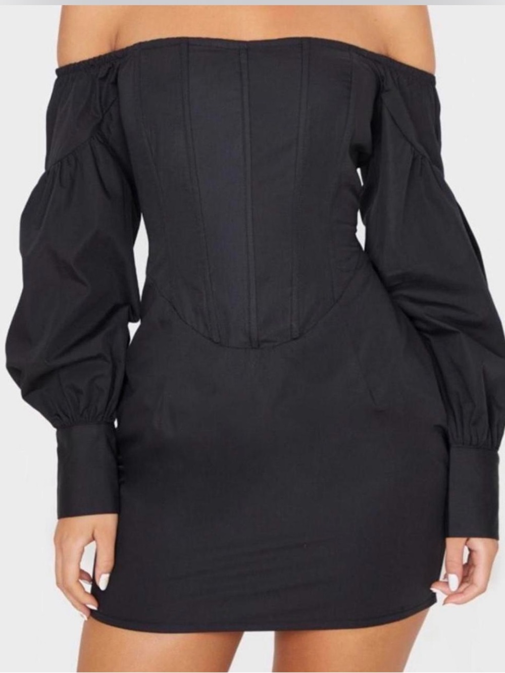 Pretty little thing black dress
